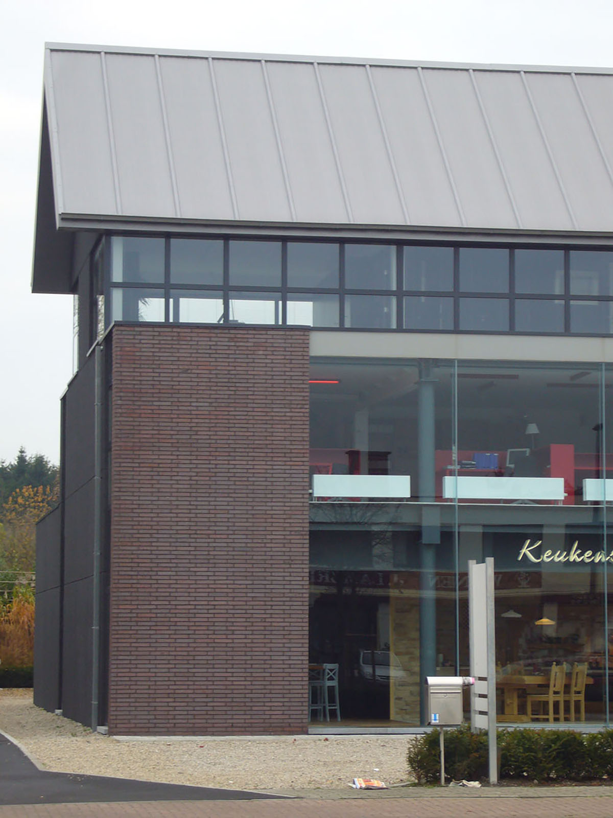 Sint Martens Latem winkel en kantoorcomplex - project Ecoscape